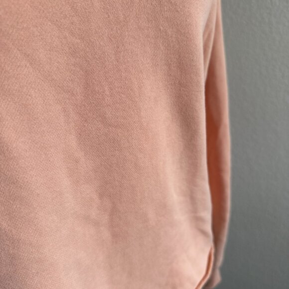 Abercrombie & Fitch Peach Cozy Cropped Hoodie – Size S - Picture 8 of 10